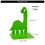 2 Pcs Book Holders Metal Bookends Book Support Dinosaur-Green 4