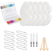 Foam Texture Papers Magics Puff Paint Bubble-E Heart Set