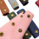 Practical PU Leather Handbag Strap Protector With Slip-Black 6