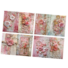 8 Sheets A 5 Flowers Paper Decorative Paper Scrapbooking Paper