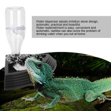 Haustier-Reptilien-Automatischer Wasserspender Brunnen aus Plastik für Schildkröten & Eidechsen