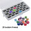 Efficient Storage: 28-Compartment Bobbin Organizer with Separate Covers 4