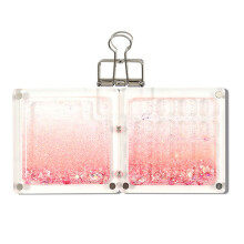 Lightweight Acrylic Flow Sand Color Mixing Tray For-Pink 15