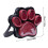Cute Japanese Cats Foot Pattern Backpacks with Clear-BP 4