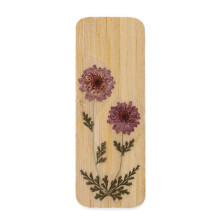 Natural Dried Flower Bookmarks Handmade Dried Flower Wood-15