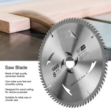 8-Zoll-Karbid-T-Sägeblatt zum Holzschneiden, 40T/60T/80T