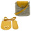 Crochet Bag Accessories Kit Adjustable Strap PU Leather-Brown 3