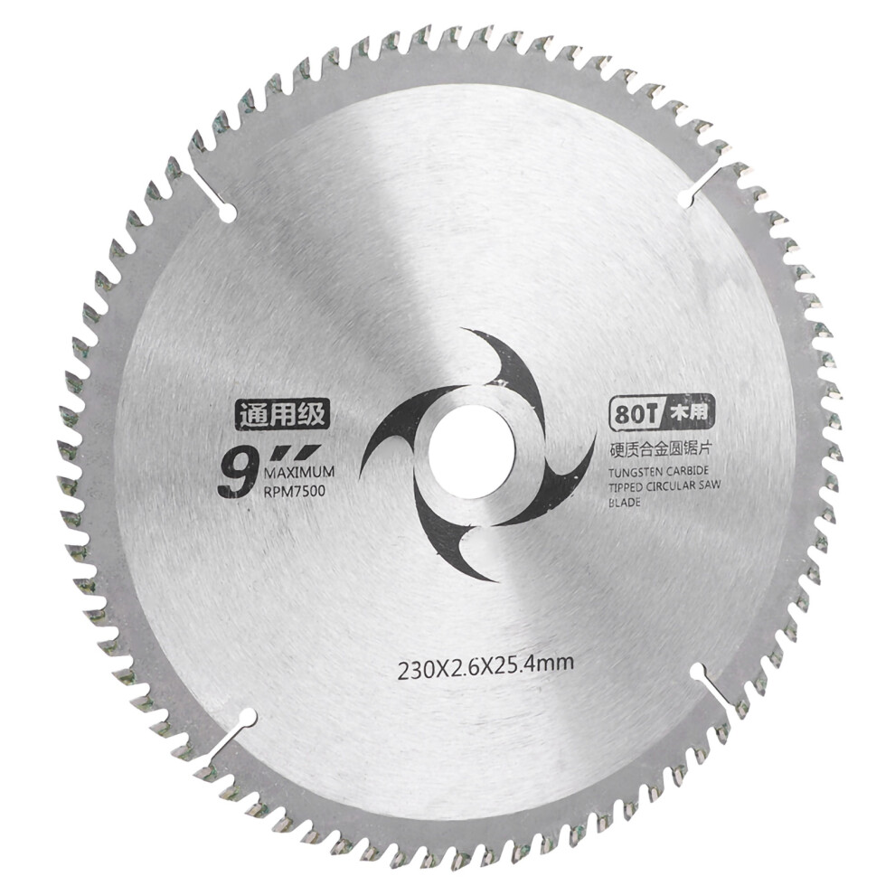 Precision 80T Carbide Circular Saw Blade For Wood Processing 254Mm 9461361568843