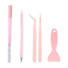 4Pcs Multiurpose Scrapbooking Craft Tool Includes Adhesive-Pink