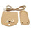 DIY Making Set Adjustable Strap PU Leather Crochet Bag-Khaki 1