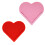 PU Leather Bookmarks Heart Shaped Page Marker Creative-4 1