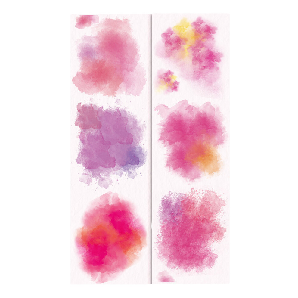 Watercolor DecorativeTape Decorative Masking Tape 50mmX2M-pink.-image-OPC-PMZ9NPQ-NEW