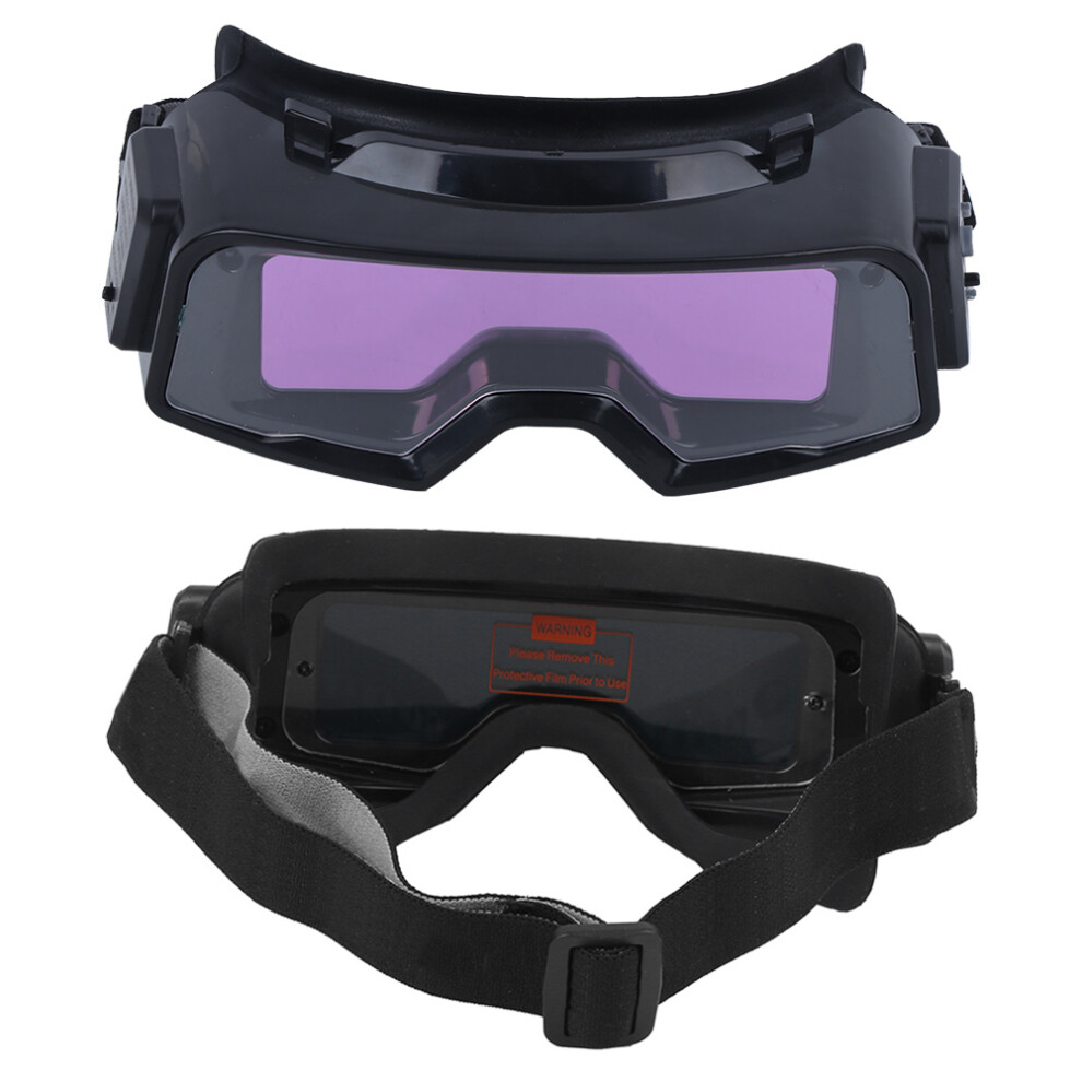 Auto Dimming Welder Protective Goggles Silicone, Cr2450, 600Mah 8221361570052