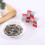 240/480Pcs Metal Thumbtacks Round Flat Push-6 boxes 480 pieces 5