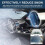 Solar Charging Electromagnetic Molecular Interference Freeze Snow Remover for Car Fast 3