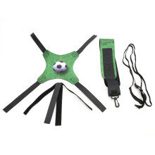 Allenatore di calcio solista, ausilio per allenamento portatile con corda elastica cinetica per abilità di controllo della palla, attrezzatura da