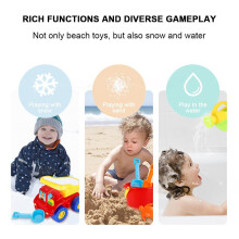 Innovativa pala da sabbia, giocattolo da giardino per divertimento in spiaggia e in piscina, incoraggia la creatività e l'iniziativa nei bambini e