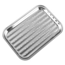 Tavă alimentară versatilă din oțel inoxidabil, cu suprafață antiaderentă ușor de curățat, pentru o gamă largă de scenarii, tigaie de