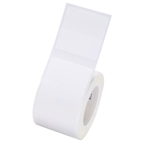 White Blank Thermal Paper Roll 40x60mm 125 Sheets for B21 Label Printer 2