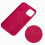 (Rose, Multicolor) For iPhone 13 mini Liquid Silicone Phone Protective Case Back Shell - Pine Needle Green 3