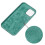 (Pine Needle Green, Multicolor) For iPhone 13 mini Liquid Silicone Phone Protective Case Back Shell - Pine Needle Green 3