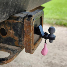 (Double) Trailer Hook Cover with Tiny Nuts Multifunctional Funny Innovative Trailer Hitch-cap Funny Gag Gift for Friends