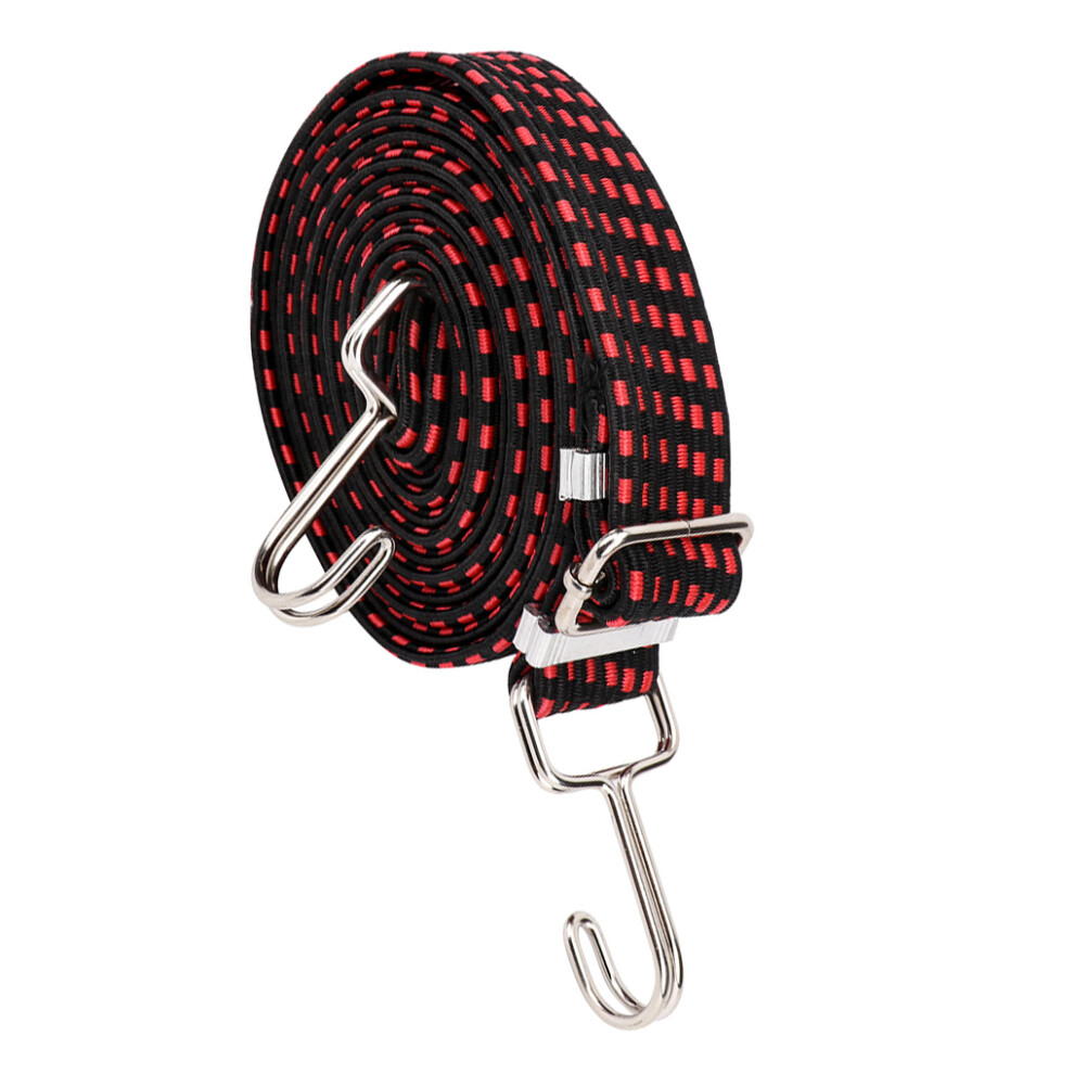 (red) Non-sliding Rubber Luggage Rope Cord For Stable Fixture Of Bike And-image-OPC-PMZB92Z-NEW