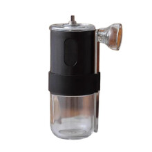 (Black) Portable Manual Coffee Grinder Ceramic Burr Coffee Grinder Perfect For Home, Office, Or Outdoors Adventure  Yellow