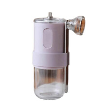 (Purple) Portable Manual Coffee Grinder Ceramic Burr Coffee Grinder Perfect For Home, Office, Or Outdoors Adventure  Yellow