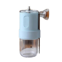 (Sky blue) Portable Manual Coffee Grinder Ceramic Burr Coffee Grinder Perfect For Home, Office, Or Outdoors Adventure  Yellow