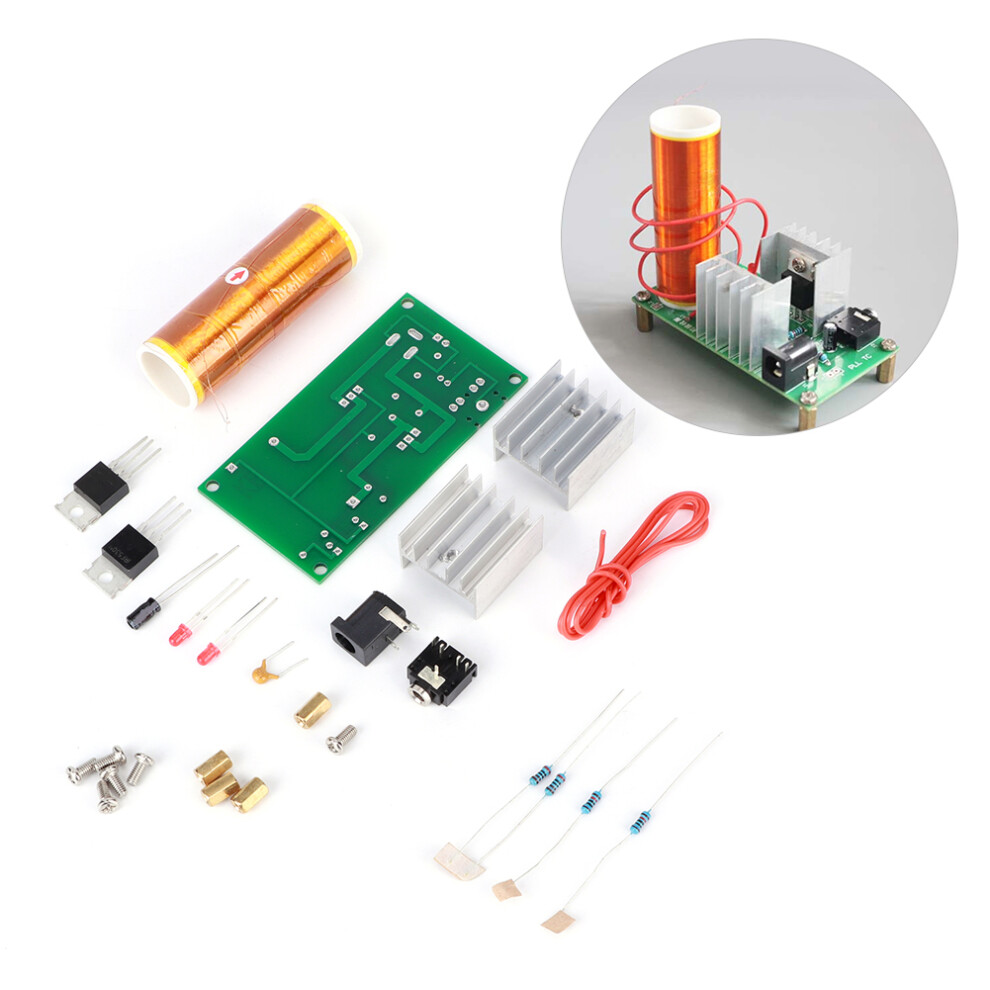 15-24V Coil Plasma Speaker Kit Diy Arc Board 15W Audio Transmission 4381361583774