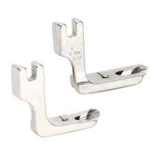 2Pcs Flat Rolled Hemmer Foot for Sewing Machine, 1/8 & 3/16 Inches