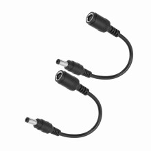 2er-Pack DC-Netzadapter 7,4x5,0mm F auf 5,5x2,5mm M für HP-Laptops