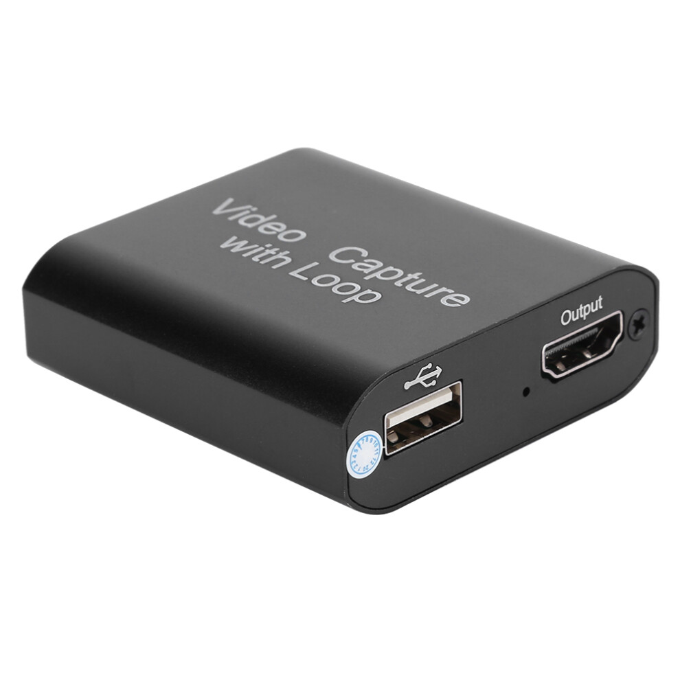 Hdmi Video Capture Dongle 4K 1080P Loop Out Usb2.0 Aluminum Alloy 9441361585651