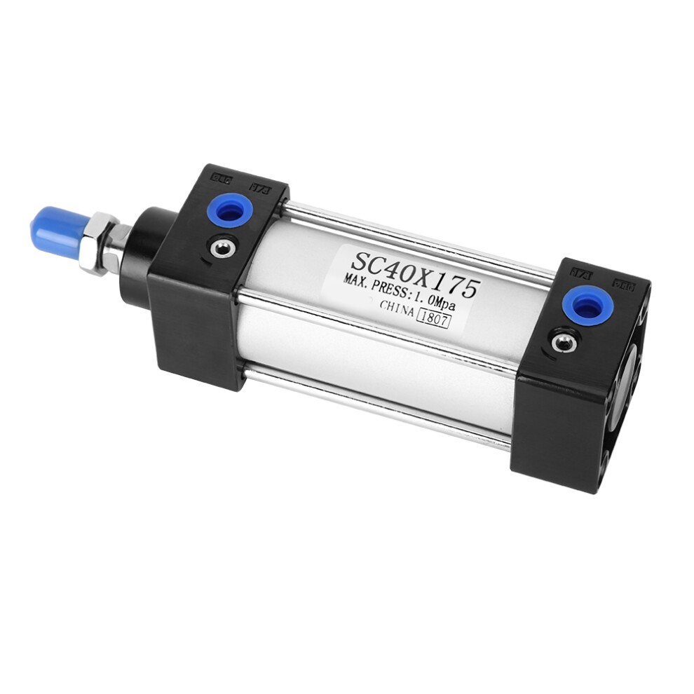 Heavy Duty Pneumatic Cylinder Sc40 Double Acting Aluminium Alloy 175Mm Stroke 5001361587365