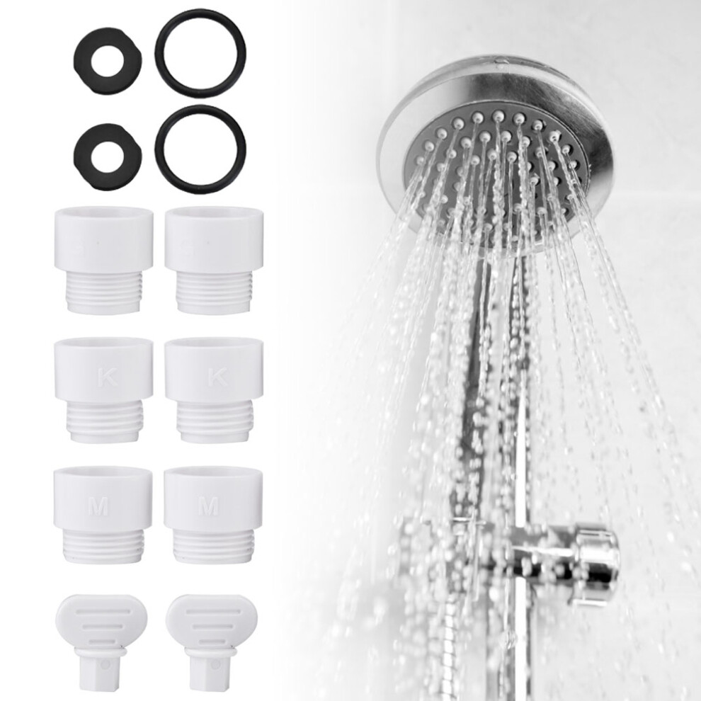 Abs Japanese Shower Adapter Kmg Connector G1/2In Threaded Converter 8711361593606