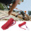 Schwerlast 10mm Paracord Lanyard mit Karabiner - Rot, 10m oder 20m 3