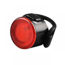 (2) Mini Led Bicycle Tail Light Usb Chargeable Bike Rear Lights Ipx6 Waterproof Safety Warning Cycling Light Helmet Backpack