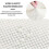 (white) 4 Pcs Folding Chair Split Seat Cover For Party Wedding Home 3