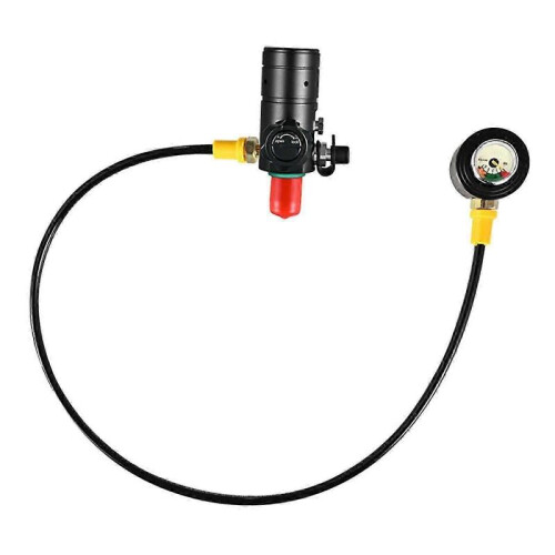 (Black) First Stage Dive Regulator Safe Scuba Diving Practical Replacement Equipment Black
