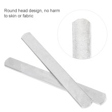 Verstellbare 25 cm verchromte Stahlplatten für Gewichtsweste & Schienbeinschoner