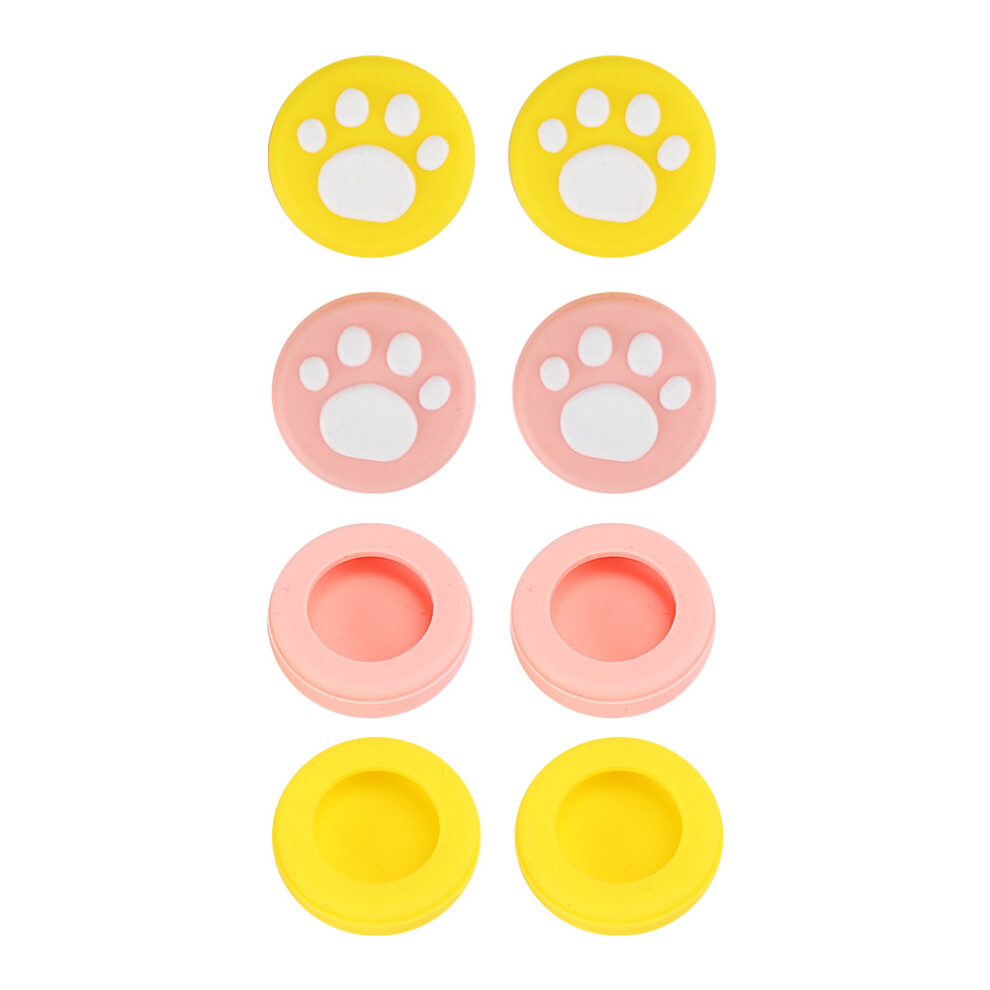 2 Sets Silicone Cat Claw Thumb Grip Caps For Switch & Console Controllers 7891361594931