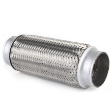 Durable 55x200mm Stainless Steel Exhaust Flex Pipe - Easy Installation