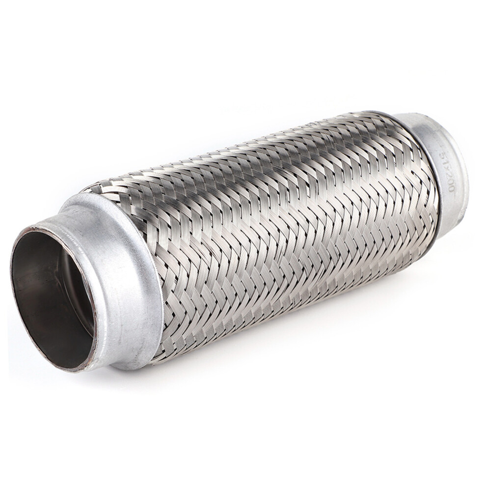 Stainless Steel Exhaust Flexi Pipe 51X200mm Universal Car Repair Tube 8201361597693