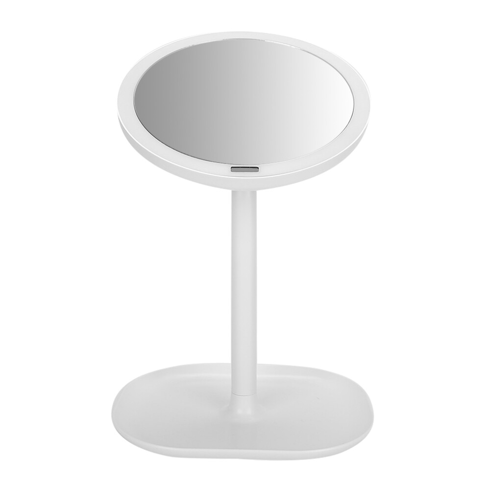 10X Magnification Makeup Mirror LED Light Large Storage Portable Design