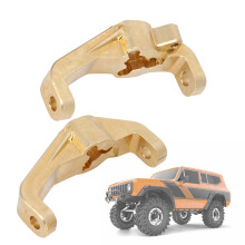 2pcs Brass RC Front C Caster Mounts for Redcat Gen8 Scout II 1/10 Crawler Parts