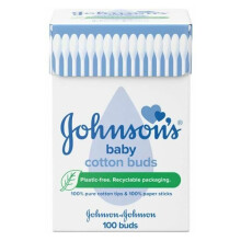6 x Johnson's Baby Cotton Buds 100 Buds