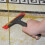 (Beef tendon) Windshield Ice Breaker Plastic Scraper Quick Clean Glass Brush Snow Remover 4
