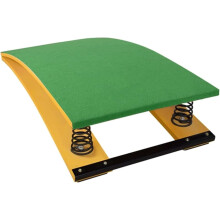Kids Teens Springboard Portable Curved Gymnastic Springboard School Home Playroom Training Springboards with Non-Slip Pad