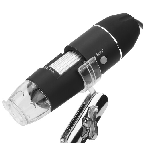 X4 1600X LED Handheld Digital Microscope Camera with Bracket and HD Imaging